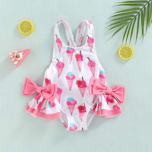 Sweetie Dessert Bow Swimsuit