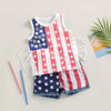 4th of July Tassel Tank Top & Shorts