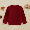 Knitted Daddy's Girl Heart Sweater