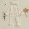 Ruffled Rosalie Footie Onesie & Bow