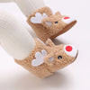 Fleece Reindeer Booties