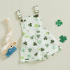 Lucky Clover Shorts Overalls