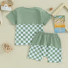 Checkered Sheldan Shirt & Shorts