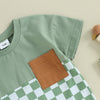 Checkered Sheldan Shirt & Shorts