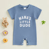 Mama's or Dad's Little Dude Romper