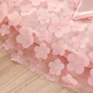 Flower Petal Bow Dress