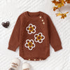 Knitted Flower Fable Onesie