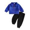 Sedrick Solid Zipper Outfit