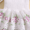 Embroidered Floral Dixie Dress & Headband