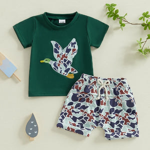Camo Duck T-shirt & Shorts