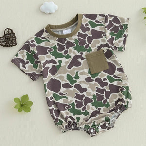 Camouflage Pocket Onesie