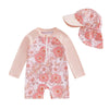 Long Sleeve Summer Swimsuit & Hat