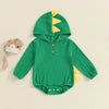 Hooded Dino Spike Onesie