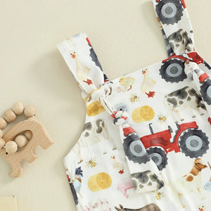 Little Farm Boy Romper