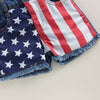 4th of July Tassel Tank Top & Shorts