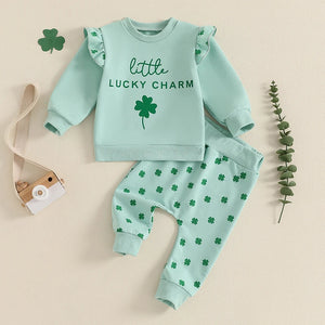 Little Lucky Charm Clover Outfit