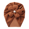 Pearl Flower Turban Hat
