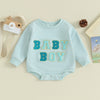 Baby Boy Embroidered Onesie