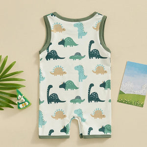 Davis Dinosaur Romper