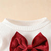 Velvet Love Bow Outfit