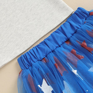 USA Summer Stars Skirt Outfit