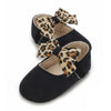 Leopard Bow Shoes