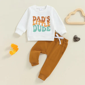 Daddy's Little Dude Sweater & Pants