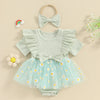 Daisy Tutu Ruffle Dress & Headband