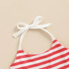 Tassel Stars & Stripes 2 Piece Swimsuit