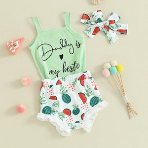 Daddy is My Bestie Summer Outfit