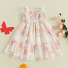 Flower Garden Butterfly Dress