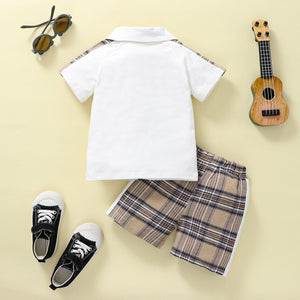 Plaid Pocket Shorts Outfit