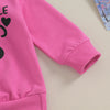 Pink Little Sis Bow Hoodie & Pants