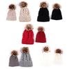 Matching Mom & Baby Pompom Hat