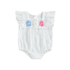 Flower Ruffle Onesie