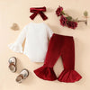 Velvet Love Bow Outfit