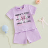 Daddy's Girl Mommy's World Bow Outfit