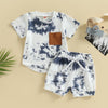 Tie Dye Pocket T-shirt & Shorts