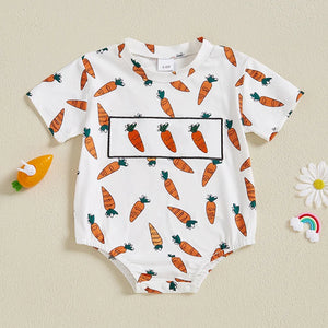 Spring Carrots Easter Onesie