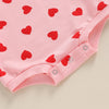 Heart Ruffle Onesie & Bow