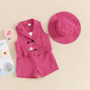 Pink Classy Outfit & Hat