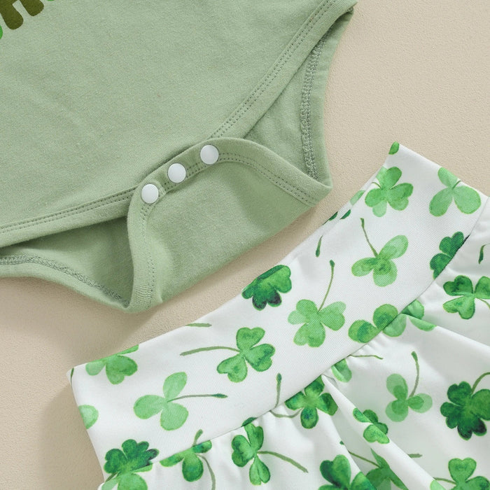 Mama's Lucky Charm Clover Outfit