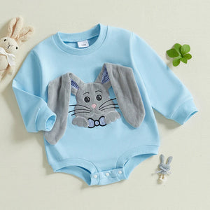 Floppy Bunny Ear Easter Onesie