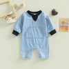 Denim David Pocket Romper