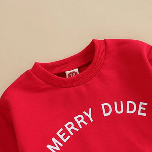 Merry Dude Christmas Outfit