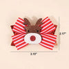 2 Pack Reindeer Christmas Bows