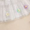 Layered Flower Stars Tulle Dress