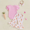 Easter Bell Bottom Outfit & Headband