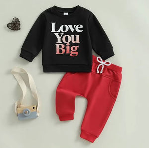 Love You Big Valentine's Outfit