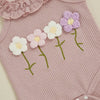 Ruffled Summer Flowers Outfit & Bow
